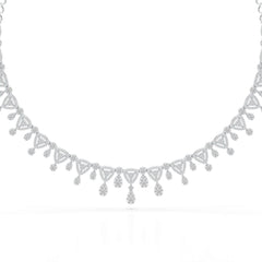 5 CT Lab Grown Diamond Bridal Necklace