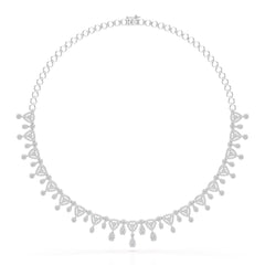 5 CT Lab Grown Diamond Bridal Necklace