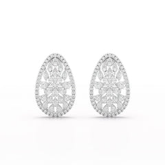 6 CT Lab Diamond Multi Shape Stud Earring