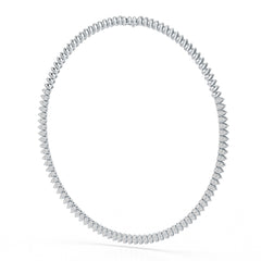 Classic Lab Diamond 4.62 Carat Tennis Necklace