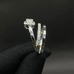 1.49 CT Emerald Cut Lab Diamond Ring (Ready for Delivery)