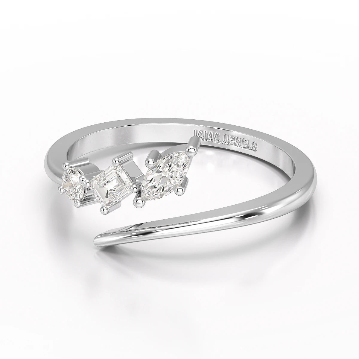 0.2 CT Multi Shape Lab Diamond Ring