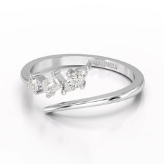 0.2 CT Multi Shape Lab Diamond Ring