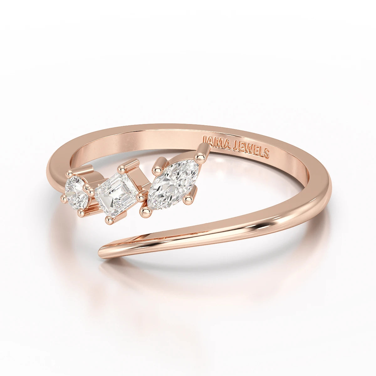 0.2 CT Multi Shape Lab Diamond Ring