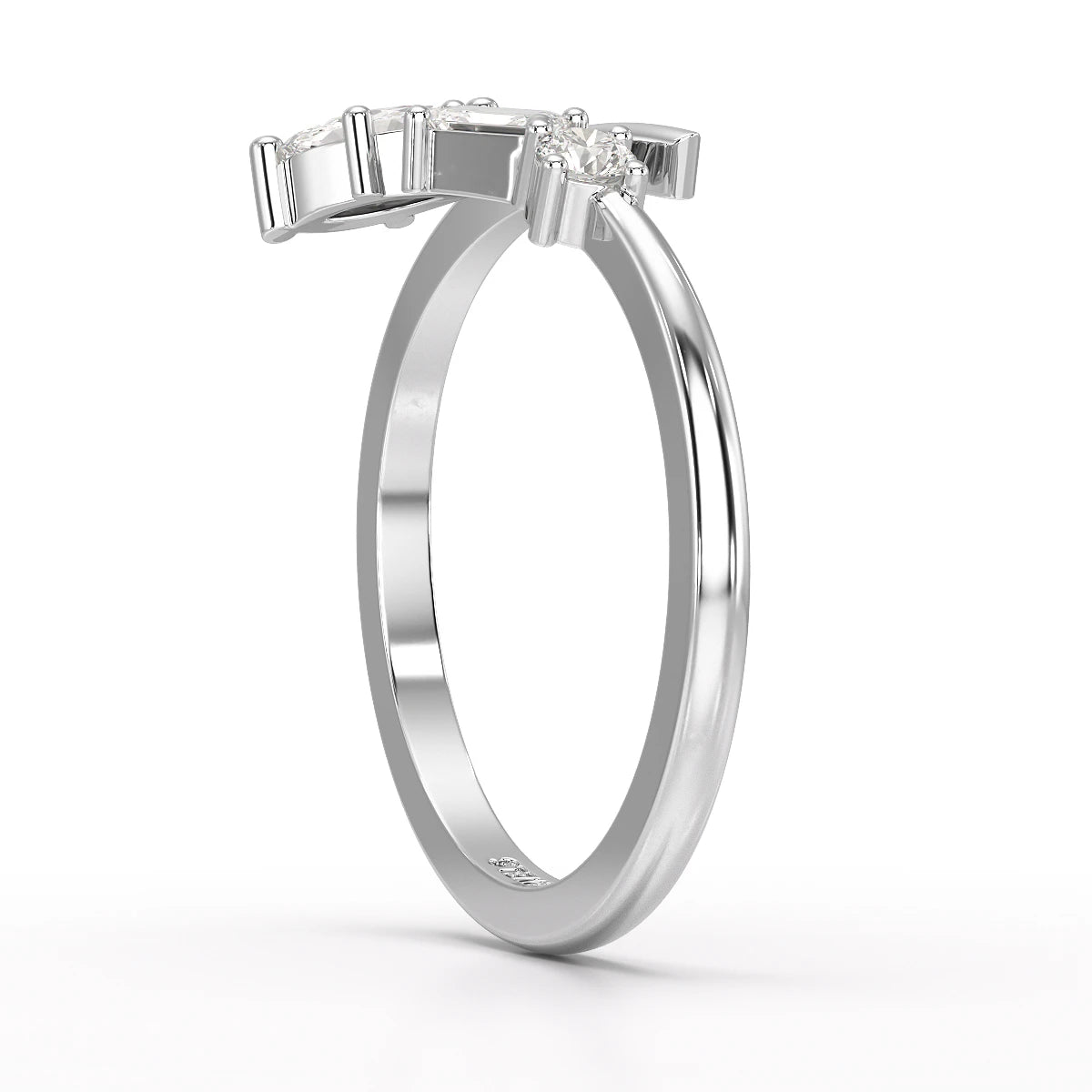 0.2 CT Multi Shape Lab Diamond Ring