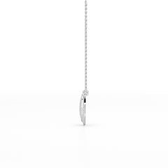 1.67 CT RoundCut Lab Diamond Chain Pendant