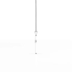 0.69 CT Lab Diamond Round Shape Pendant