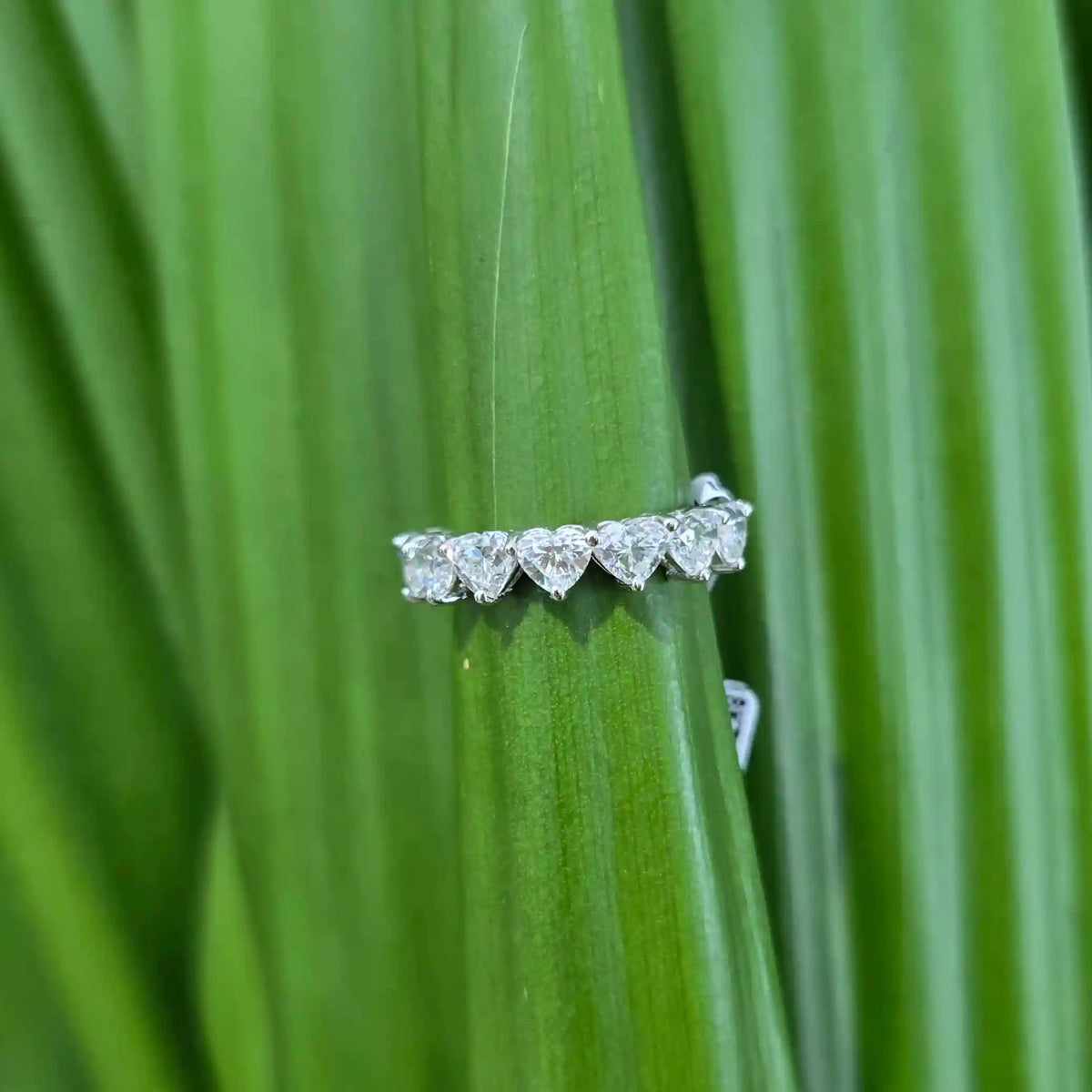 2.1 CT Heart Cut Lab Diamond Ring (Ready for Delivery)