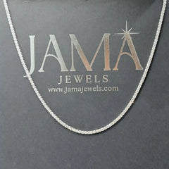 8.10 CT Round Cut Lab Diamond Tennis Necklace (Ready for Delivery) Jama Jewels