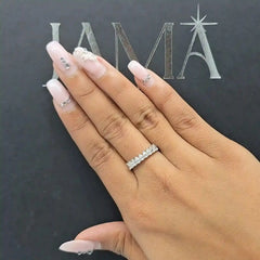 0.70 CT Pear Cut Lab Diamond Ring (Ready for Delivery) Jama Jewels