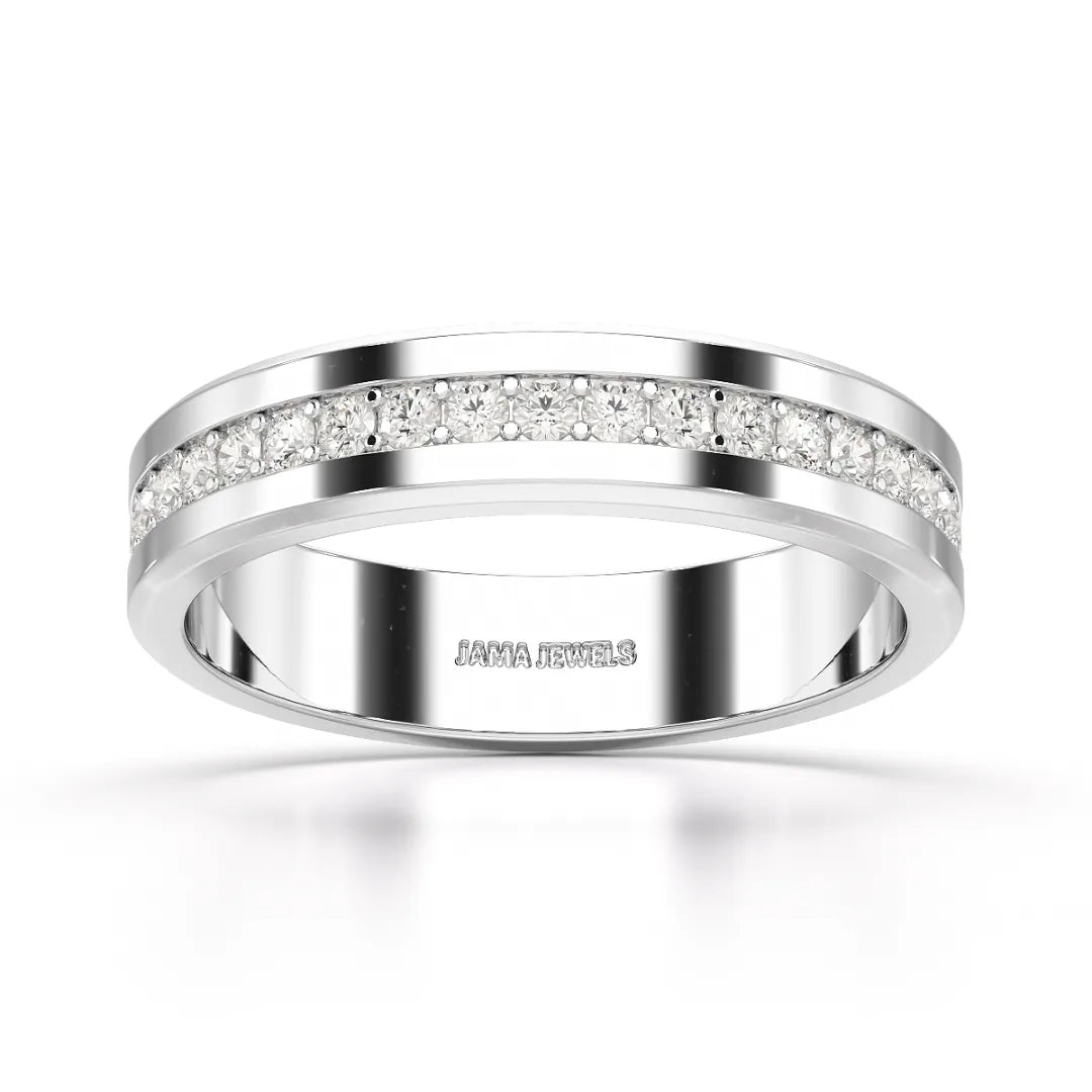 0.68 CT Classic Round Cut Lab Diamond Ring