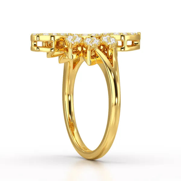 Lab Grown Diamond 0.57 CT Ring