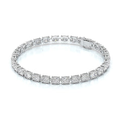 Oval Cut Diamond Tennis Bracelet Jama Jewels