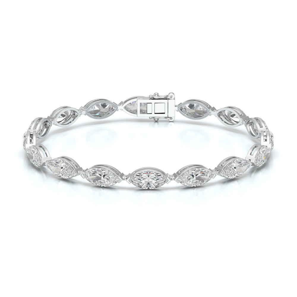 Marquise Cut Diamond Tennis Bracelet Jama Jewels