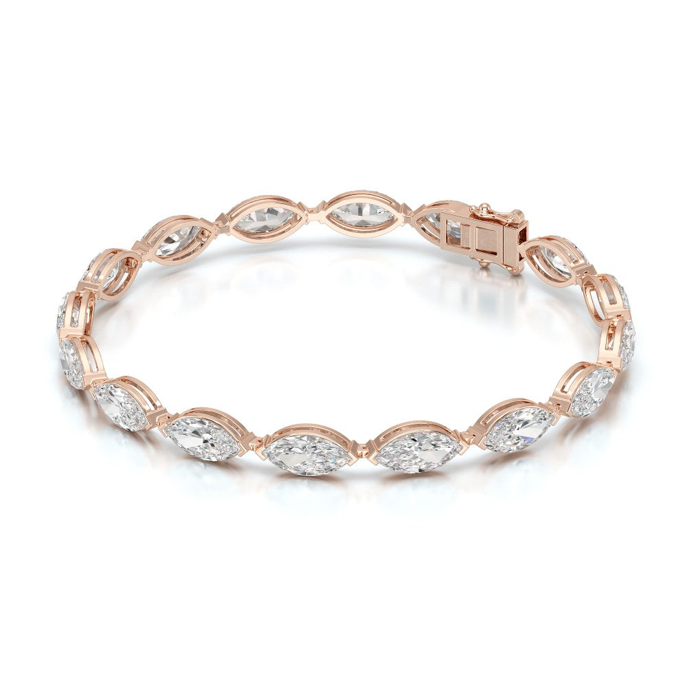 Marquise Cut Diamond Tennis Bracelet Jama Jewels