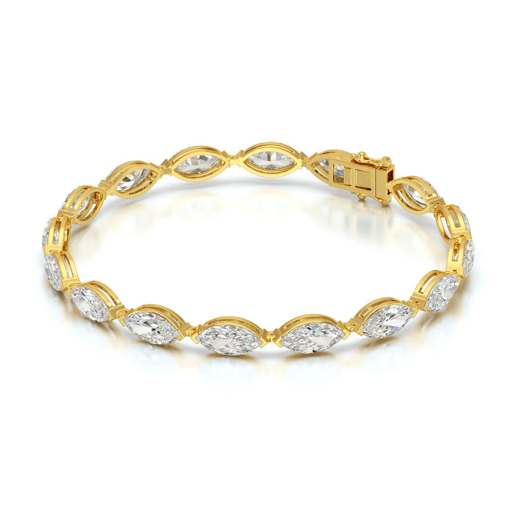 Marquise Cut Diamond Tennis Bracelet Jama Jewels