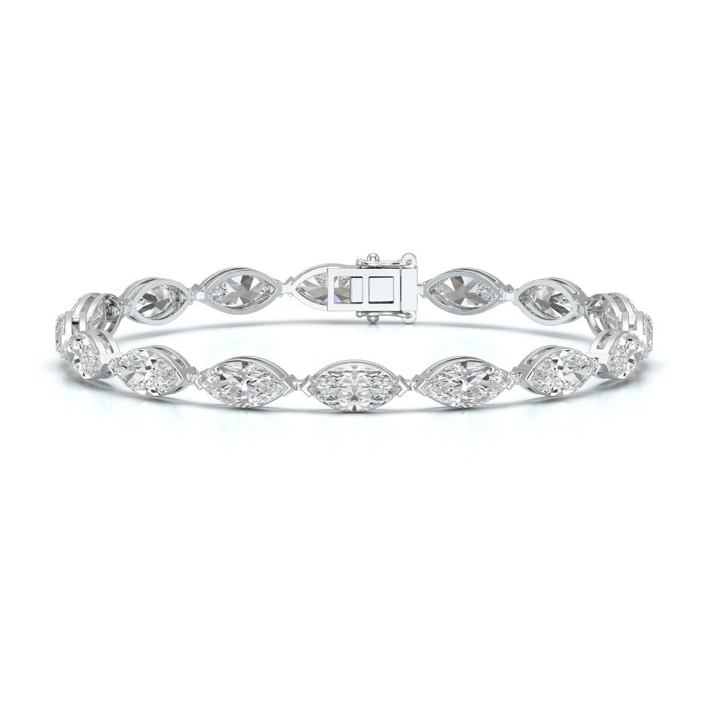 Marquise Cut Diamond Tennis Bracelet Jama Jewels