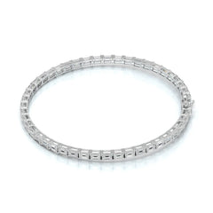 6.75 CT Emerald Cut Diamond Tennis Bracelet Jama Jewels
