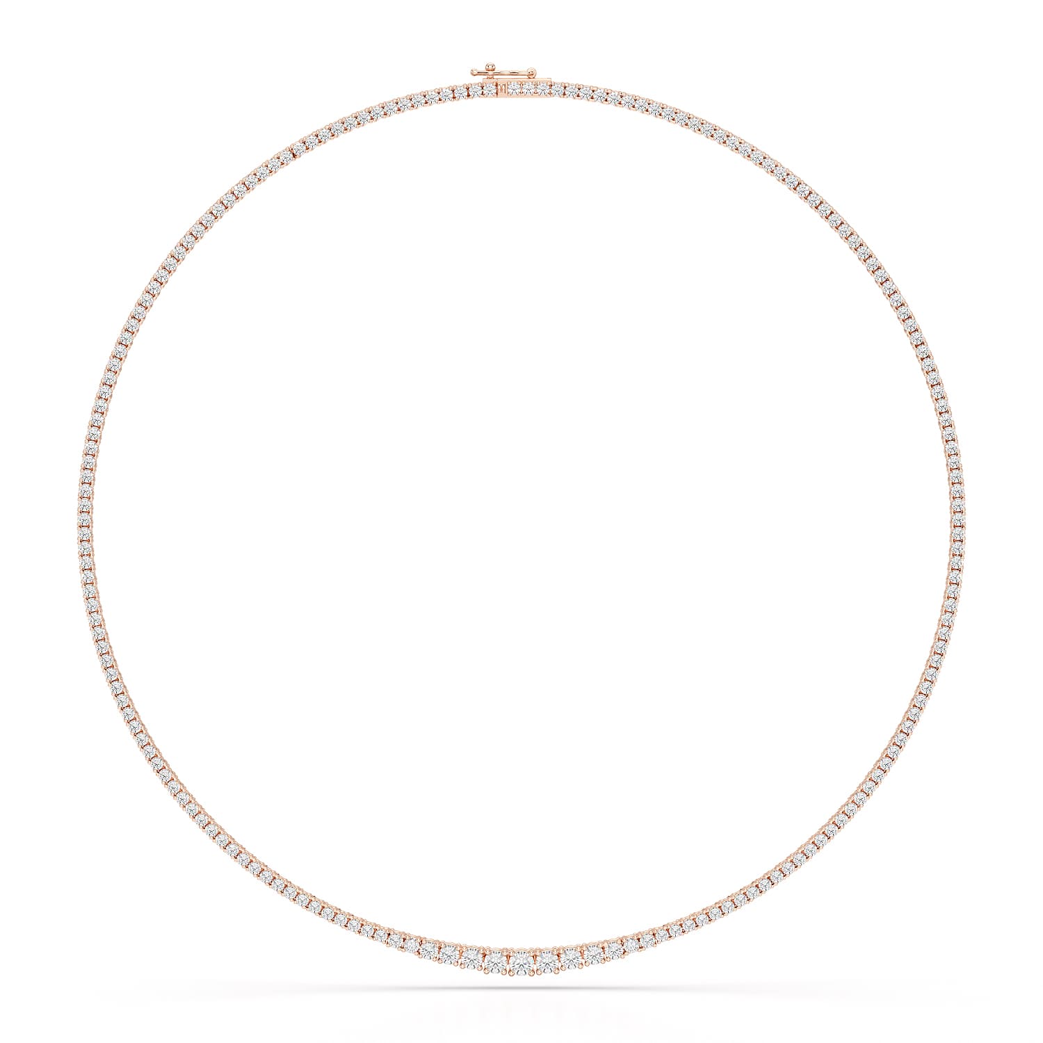 6.35 CT Riviere Necklace - Jama Jewels 