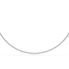 4.61 Carat Diamond Line Necklace