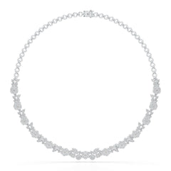 4.1 Carat Lab Diamond Petal Necklace