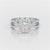 1.64 CT Halo Lab Diamond Cushion Cut Ring