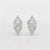 1 CT Marquise Stud Lab Diamond Earrings