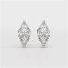 1 CT Marquise Stud Lab Diamond Earrings