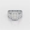 2.80 CT Layered Lab Diamond Ring