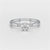 0.57 CT Lab Diamond Simple Three Stone Ring