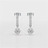 1.41 CT Lab Diamond Dangle Earring