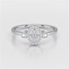 0.27 CT Baguette Shape Lab Grown Diamond Ring