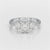 1.4 CT Three Stone Oval Cut Lab Diamond Ring