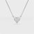 1 Ct Lab Grown Diamond Heart Pendant