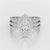 1.88 CT Layered Marquise Cut Lab Diamond Ring