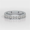 Simple Wedding Band 1.26 CT Lab Diamond Ring