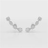 0.39 CT Lab Diamond Multi shape Earring