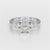 2.1 CT Oval Cut Three Stone Lab Diamond Ring