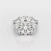 12.75 CT Round Cut Solitaire Lab Diamond Ring