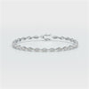 5 CT Marquise Cut Diamond Tennis Bracelet