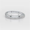 0.20 CT Round Cut Lab Diamond Split Ring