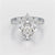 3.02 CT Round Cut Classic Lab Diamond Ring