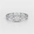 1.25 CT Three Stone Princess Pear Cut Lab Diamond Ring