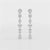 7.99 CT Lab Diamond Dangle Drop Earring