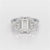 7.49 CT Three Stone Emerald Cut Lab Diamond Ring