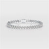 360 video of 7.30 CT Pear Cut Diamond Bezel Tennis Bracelet White Gold