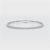 3.85 CT Oval Cut Diamond Tennis Bracelet