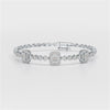1.13 CT Baguette Cut Lab Diamond Bracelet