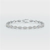 7.35 CT Marquise Cut Diamond Tennis Bracelet