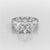 Three Stone Lab Diamond 2.74 CT Wedding Ring